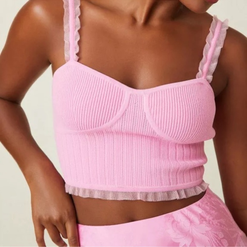 LoveShackFancy $195 Dita Bustier - M - Picture 3 of 9